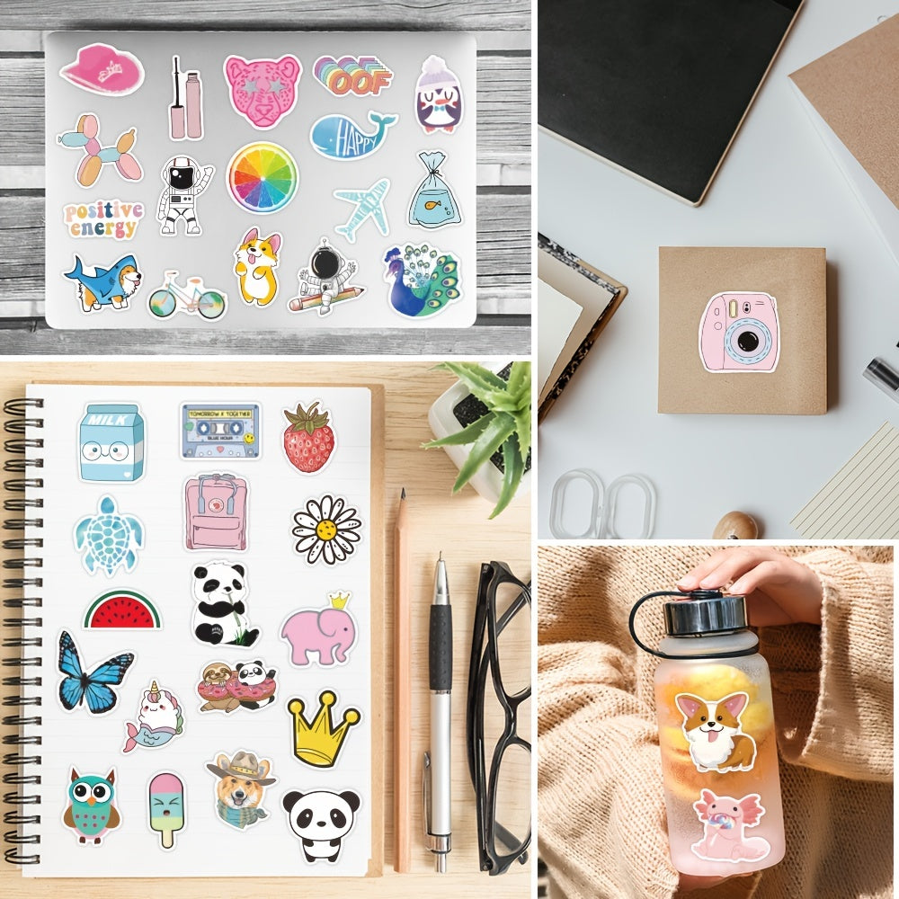 110pcs Vsco Vinyl Waterproof Stickers Laptop Skateboard Stickers