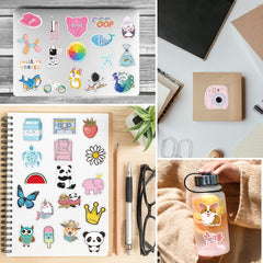 110pcs Vsco Vinyl Waterproof Stickers Laptop Skateboard Stickers