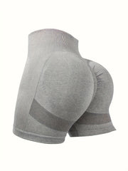 Women's Outdoor Fitness High Waist Biker Shorts