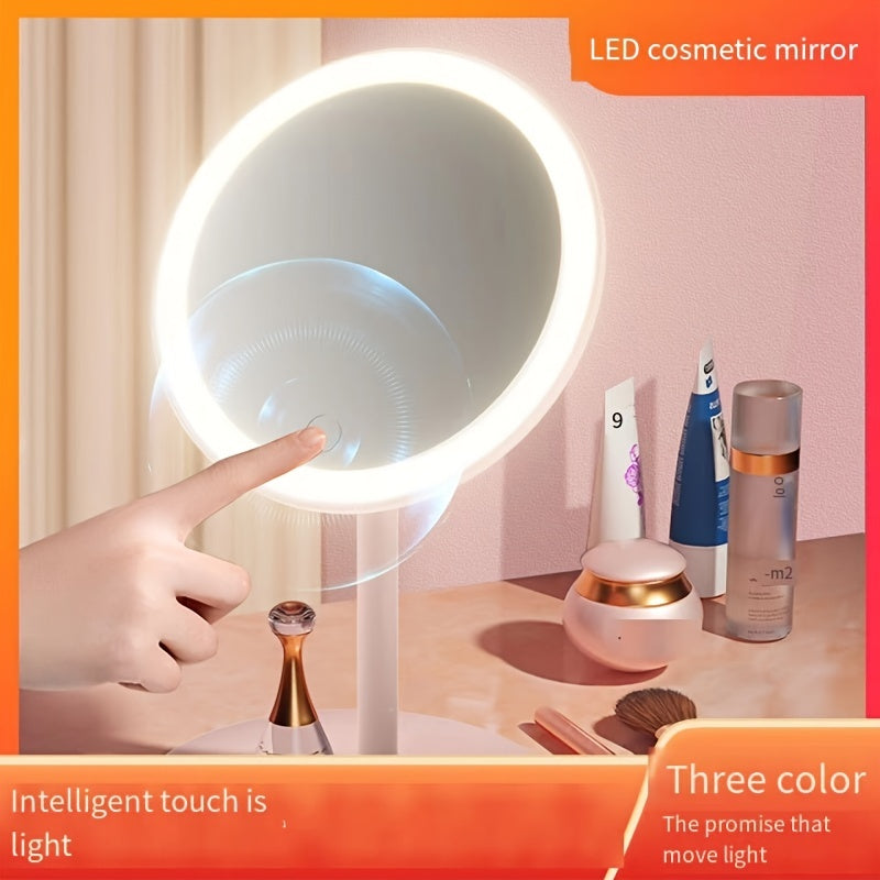 LED Charging Mirror with 3 Lighting Modes & Fill Light
