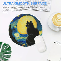 Anime Cat Mouse Pad Waterproof Desk Mousepad