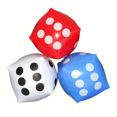3pcs Inflatable Giant Dice For Indoor And Outdoor Broad Game