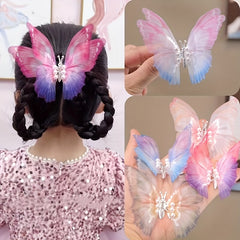 Fairy Butterfly Hair Clip - Cute Gift for Girls