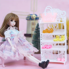BJD Doll Shoe Rack Decoration Furniture Ornaments