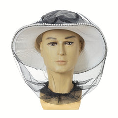 Camouflage Mosquito Fishing Hat for Outdoor Protection
