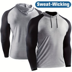 Men's Quick Dry Long Sleeve Hoodie