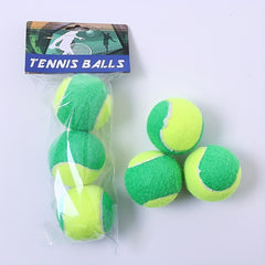 3pcs Kids Soft Tennis Balls for Training, Beginners