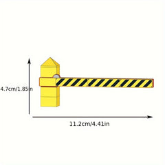 Traffic Railing Toys Building Blocks Parking Lot Lifting Rod