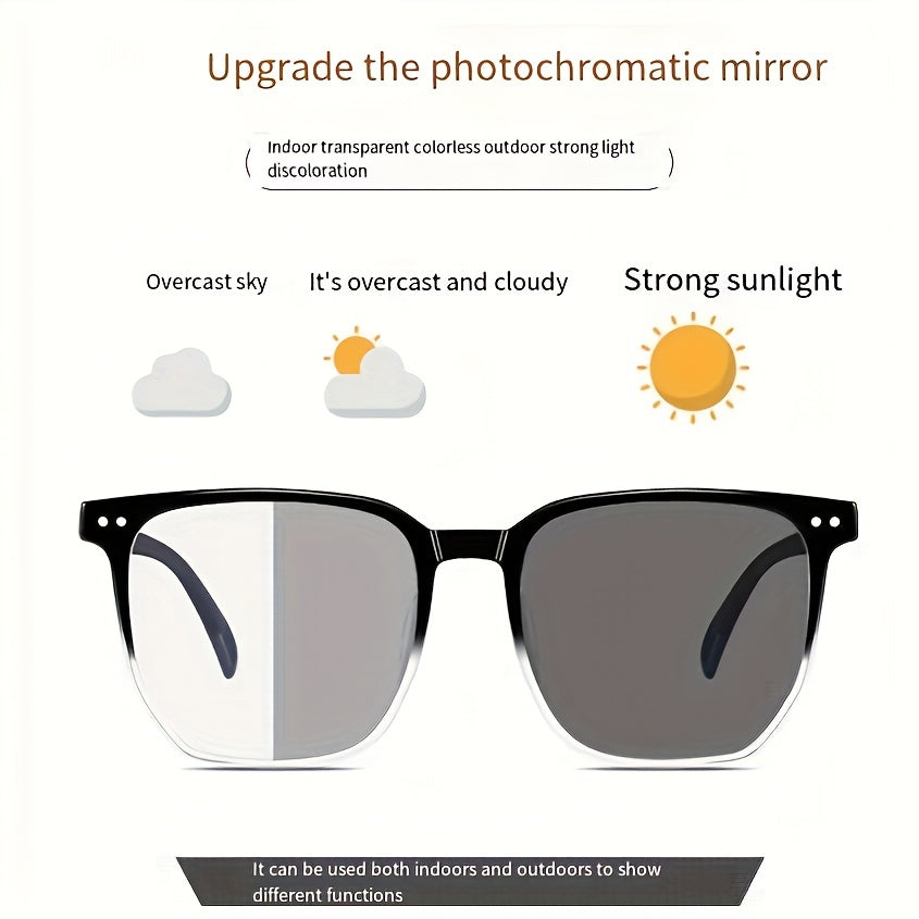 Light Feeling Changing Glasses Gift For Men
