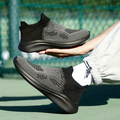 Men's Slip on Sneakers Lightweight Breathable Athletic Shoes
