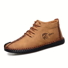 Men's Vintage Chukka Boots High Top Ankle Dress Boots