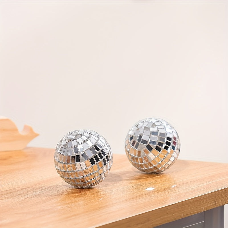 24pcs Disco Ball Mirror Ball Hanging for Party Christmas Tree