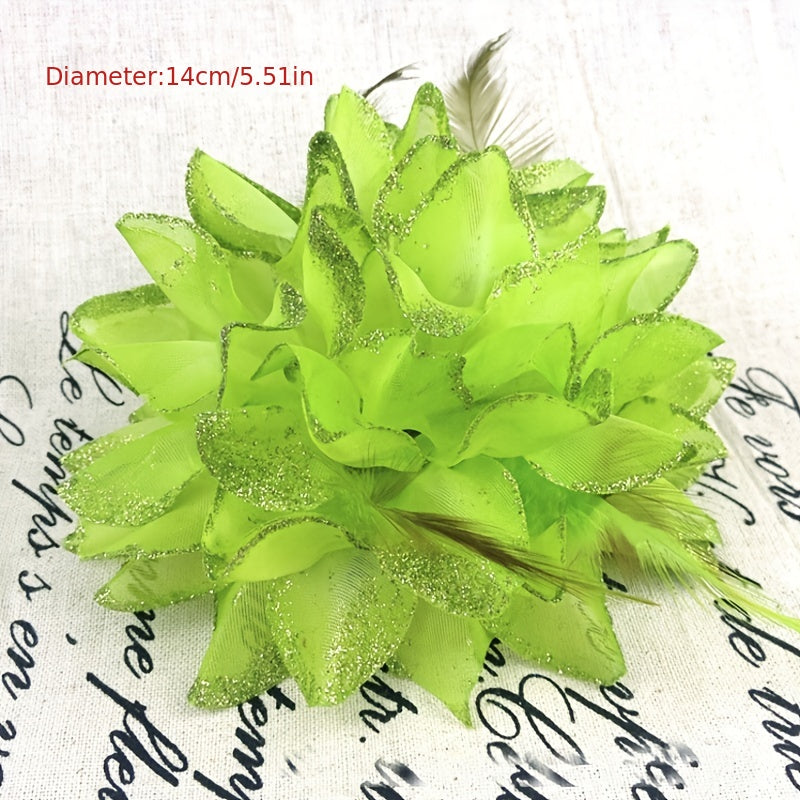 Simulation Flower Bridal Brooch Pin Wristband Pin Dual Purpose Flower Pin