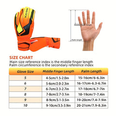 Strong Grip Goalie Gloves Finger Protection