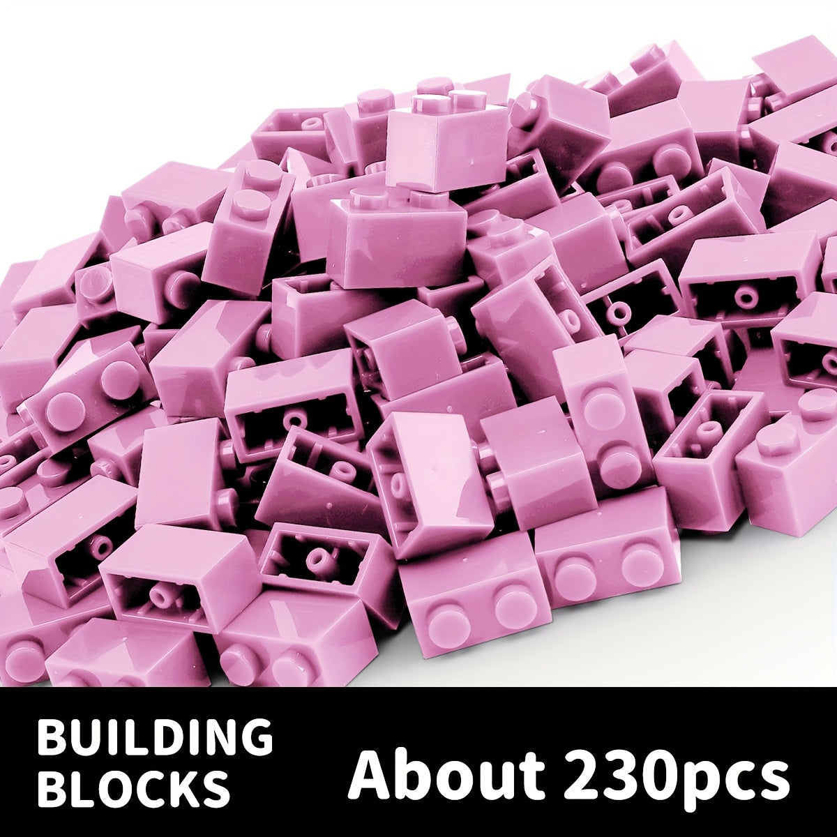 230pcs 1x2 High Brick Building Blocks DIY Toy for Boys and Girls
