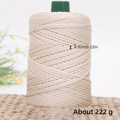 Ice Linen Viscose for DIY Crocheting Hand Woven Summer Hat Bag