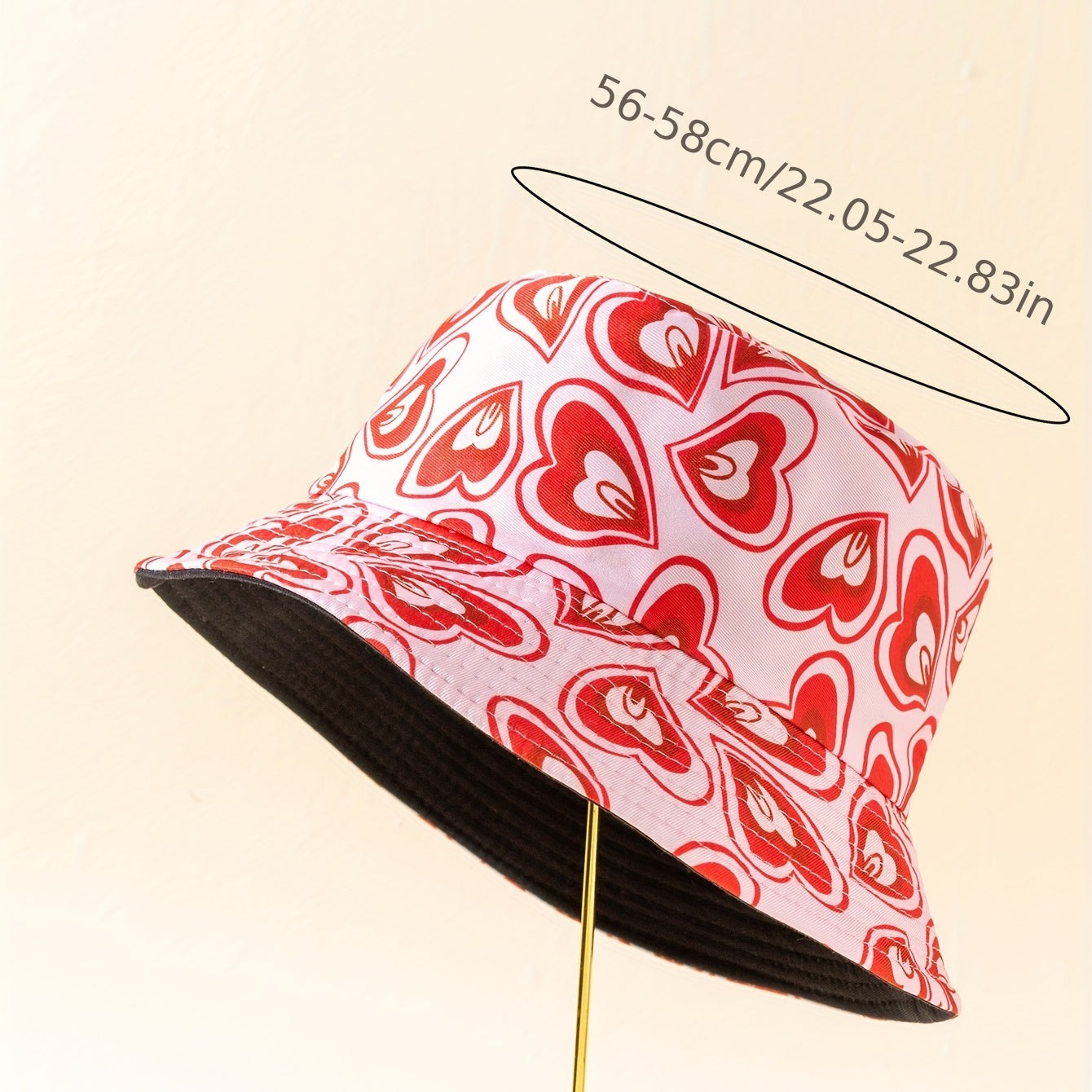 Men's Love Tie Dye Fisherman Hat for Outing