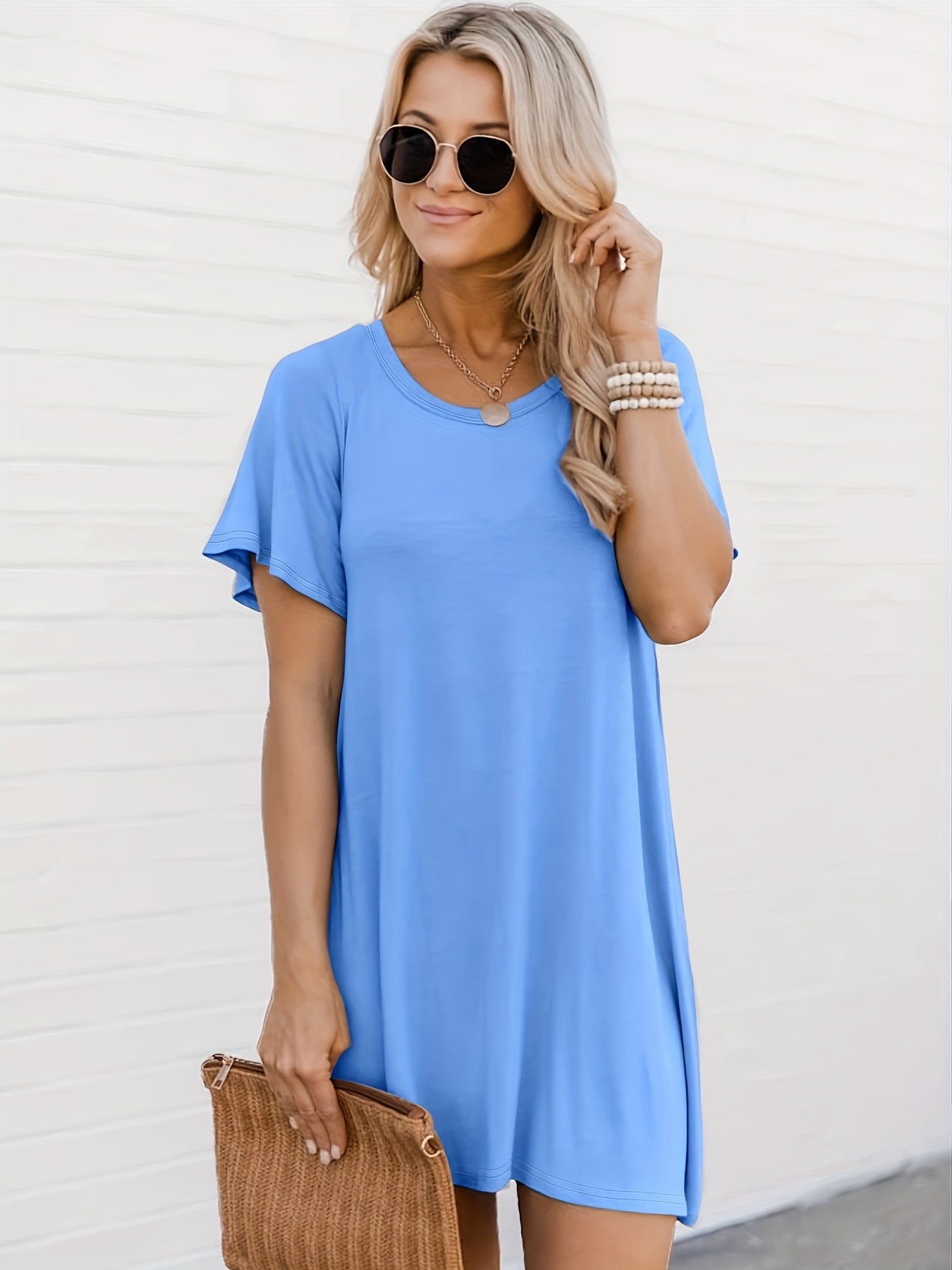Casual Loose Summer Mini Dress