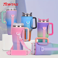 Insulated Gradient Cup Sleeve for 40oz Car Tumbler Cup