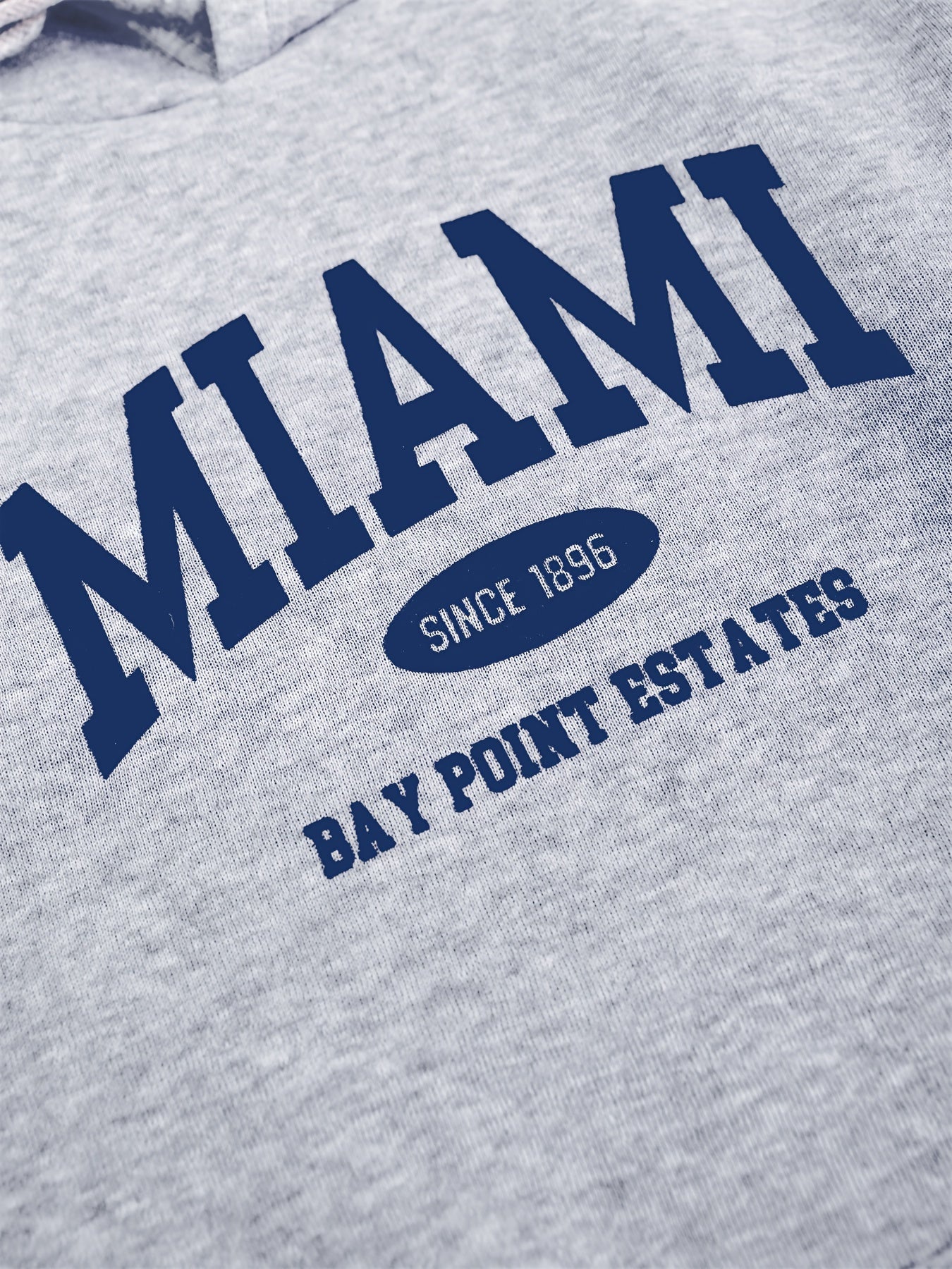 Preppy Miami Hoodie Women's Sweatshirt