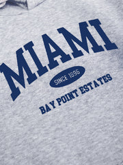 Preppy Miami Hoodie Women's Sweatshirt