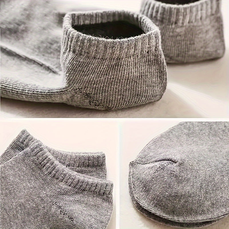 Men's Solid Liner Anklet Socks Breathable Unisex Outdoor