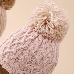 Winter Windproof Baby Beanie Hat for 6-24 Months