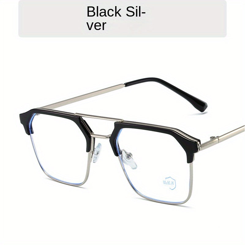 Anti Light Men's Business Eyeglasses for Computer Games