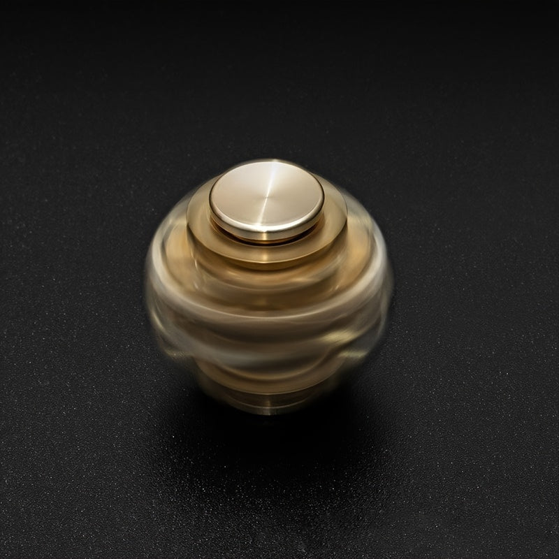 Brass Gear Linkage Puzzle Spinner Desk Toy Halloween & Christmas Gift Idea