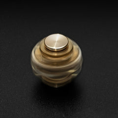 Brass Gear Linkage Puzzle Spinner Desk Toy Halloween & Christmas Gift Idea