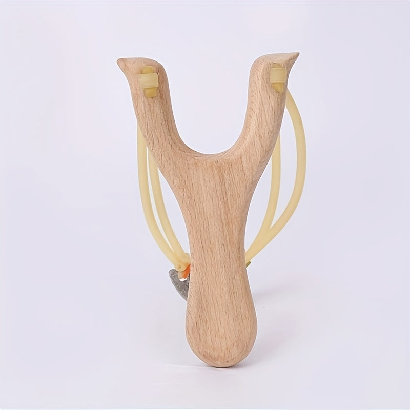 Wooden Slingshot for Outdoor Fun
