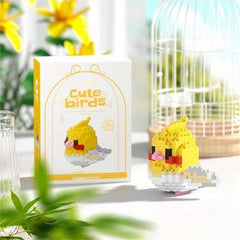DIY Cartoon Bird Animal Building Blocks Assembly Toys