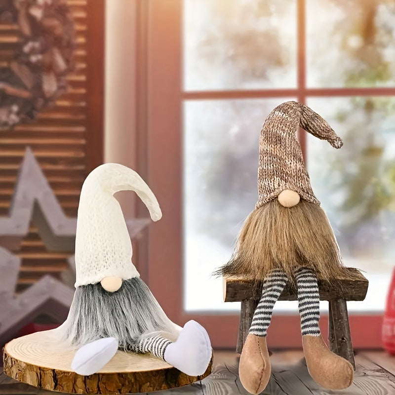 1pc Christmas Faceless Doll Hanging Decoration for Home, Bar, Cafe