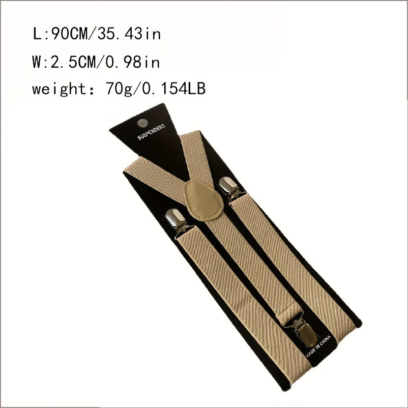 Men's 3 hook Suspender Strap Clip