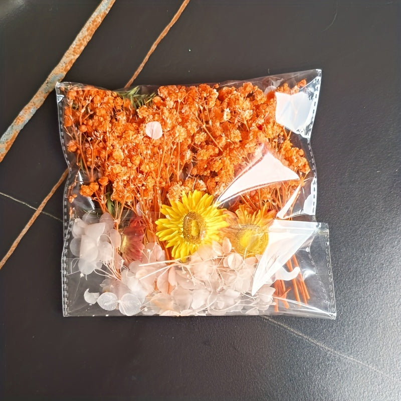 20-25g Dry Flower Eternal Flower Material Pack DIY Picture Frame Sticker & Fan