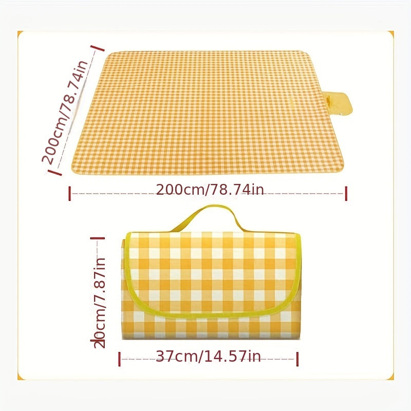 Extra Large Beach Mat 79 X 79 Inch Waterproof Sandproof Mat