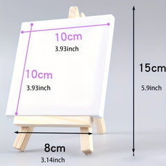 Wooden Canvas Drawing Boards Set
