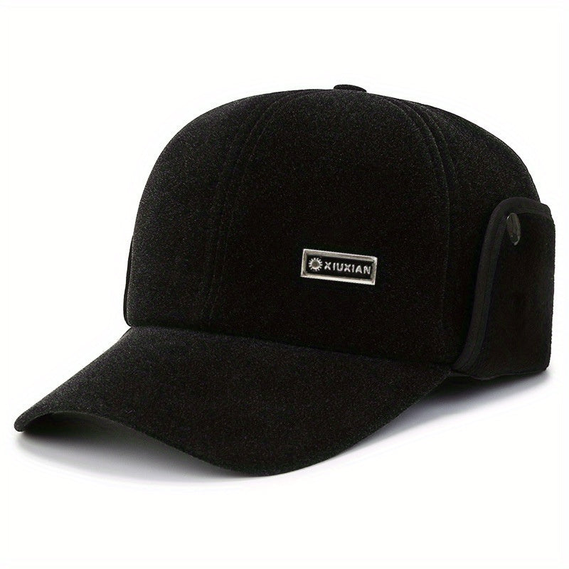Fur Hat Winter Cap Ear Protection Middle-aged and Old Man
