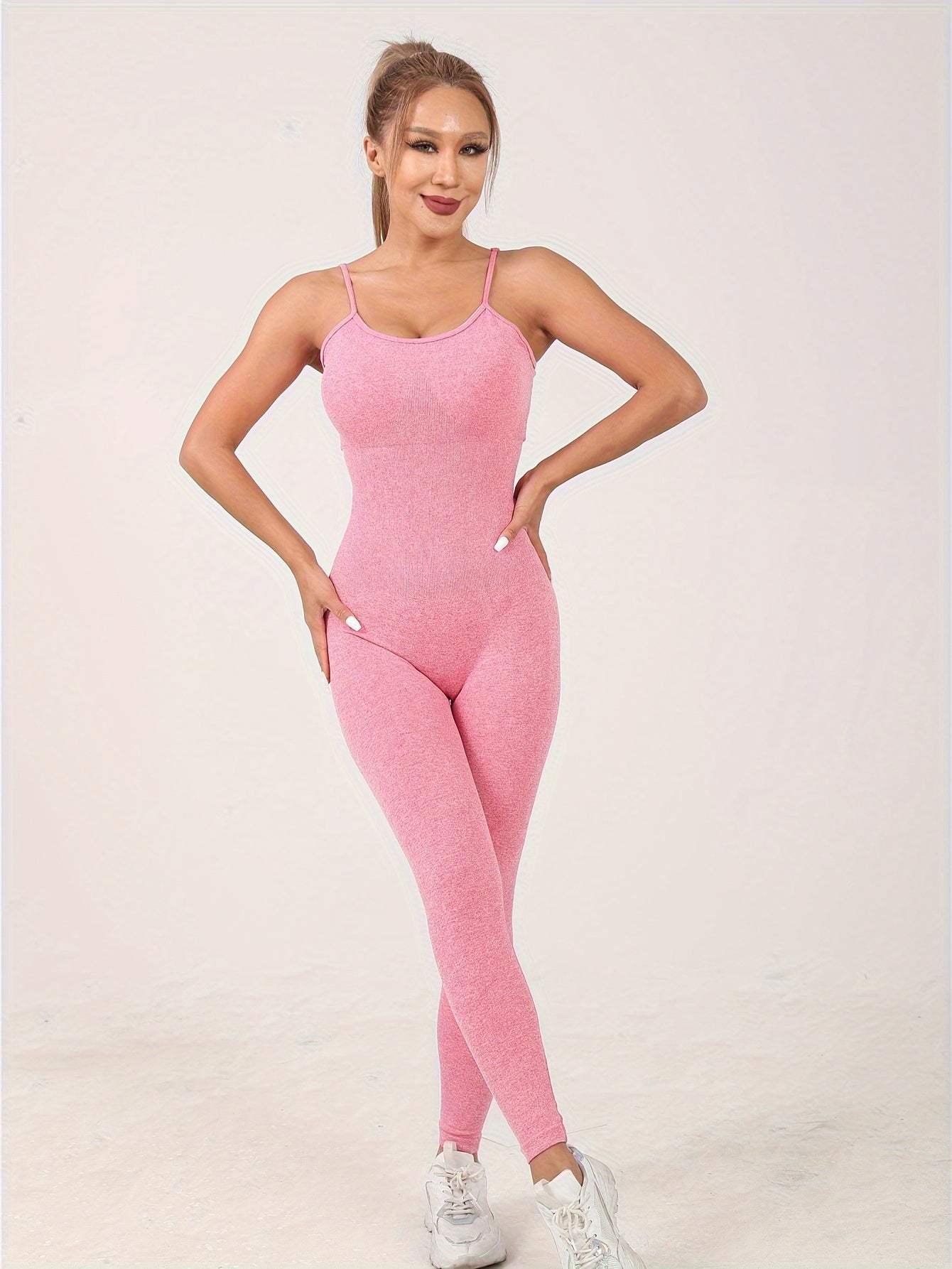 Seamless Stretchy Sportswear Yoga Bodysuit