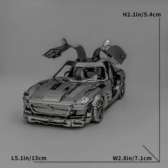 Butterfly Wing Sports Car 3D Metal Puzzle DIY Assembly Model