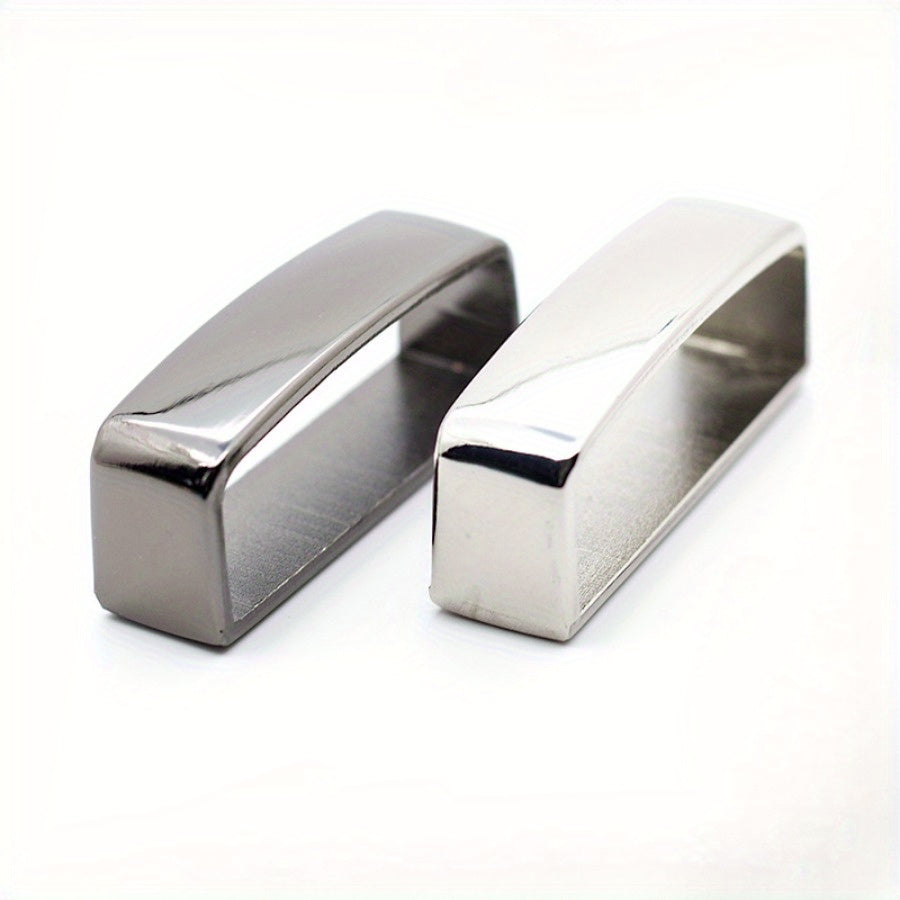 2pcs Stainless Steel Square Belt Buckle for Men's Belts