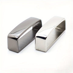 2pcs Stainless Steel Square Belt Buckle for Men's Belts