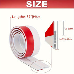 2pcs Door Draft Stopper Under Door Seal Soundproof Weather Stripping
