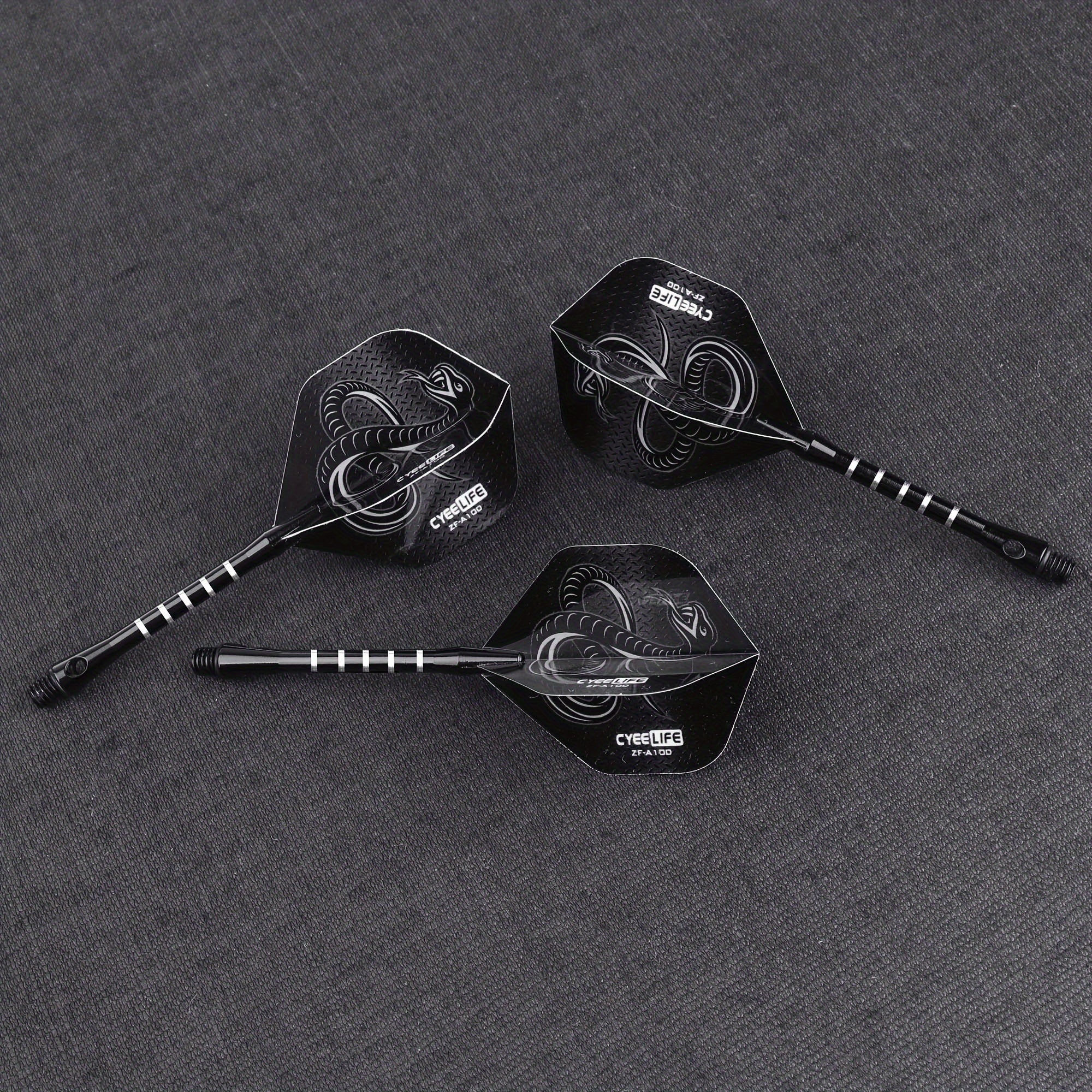 CyeeLife Soft Tip Darts 3pcs Aluminum Shaft Indoor Outdoor Games