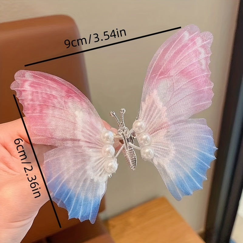 Gradient Butterfly Hairpin & Sweet Headwear