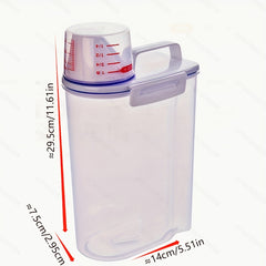 1pc Sealed Grain Storage Box Rice Beans Kitchen Storage Tank