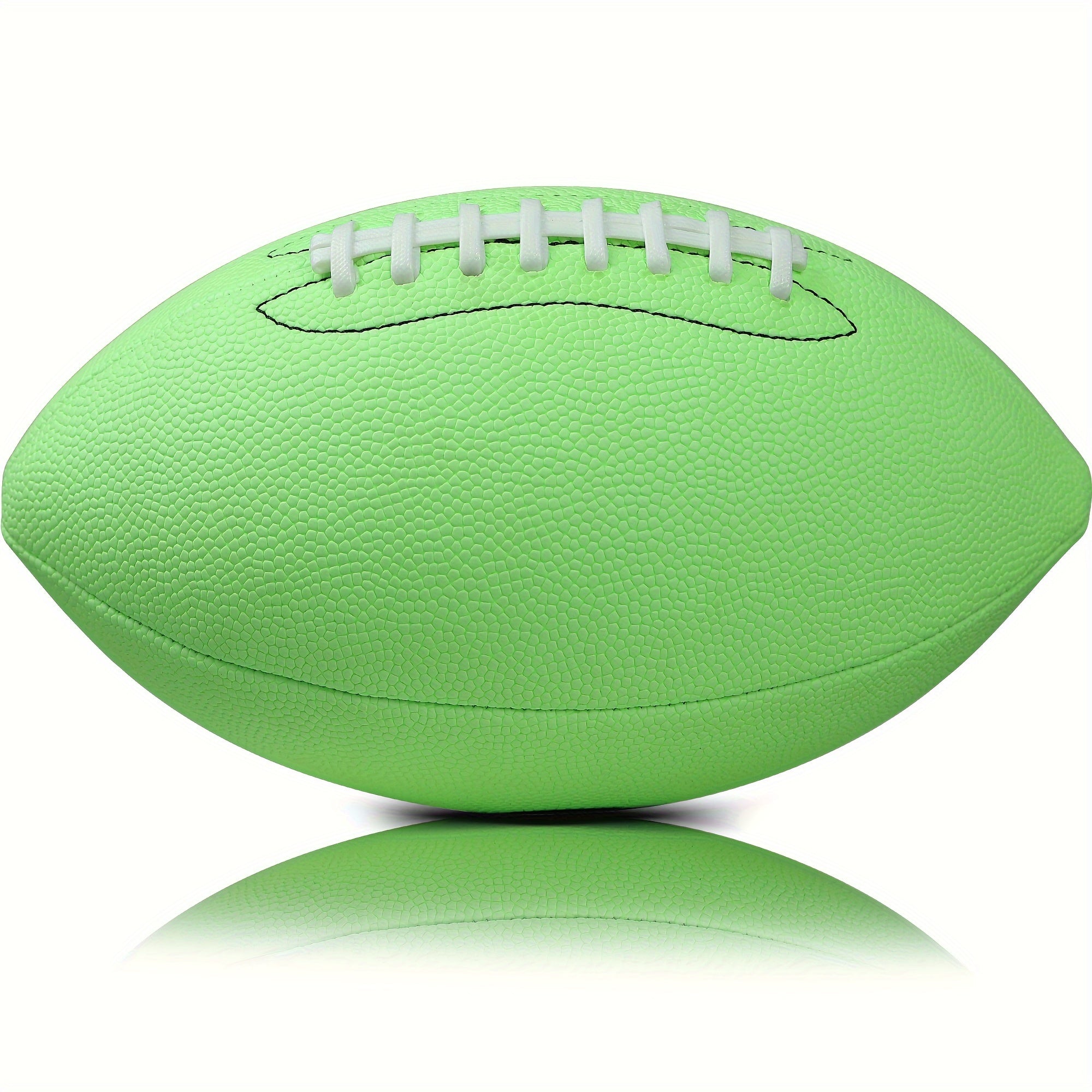 Fluorescent Green Rugby Ball for Outdoor Sports
