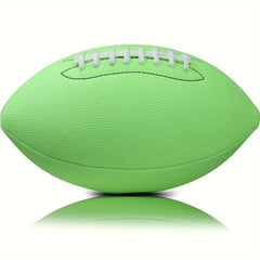 Fluorescent Green Rugby Ball for Outdoor Sports