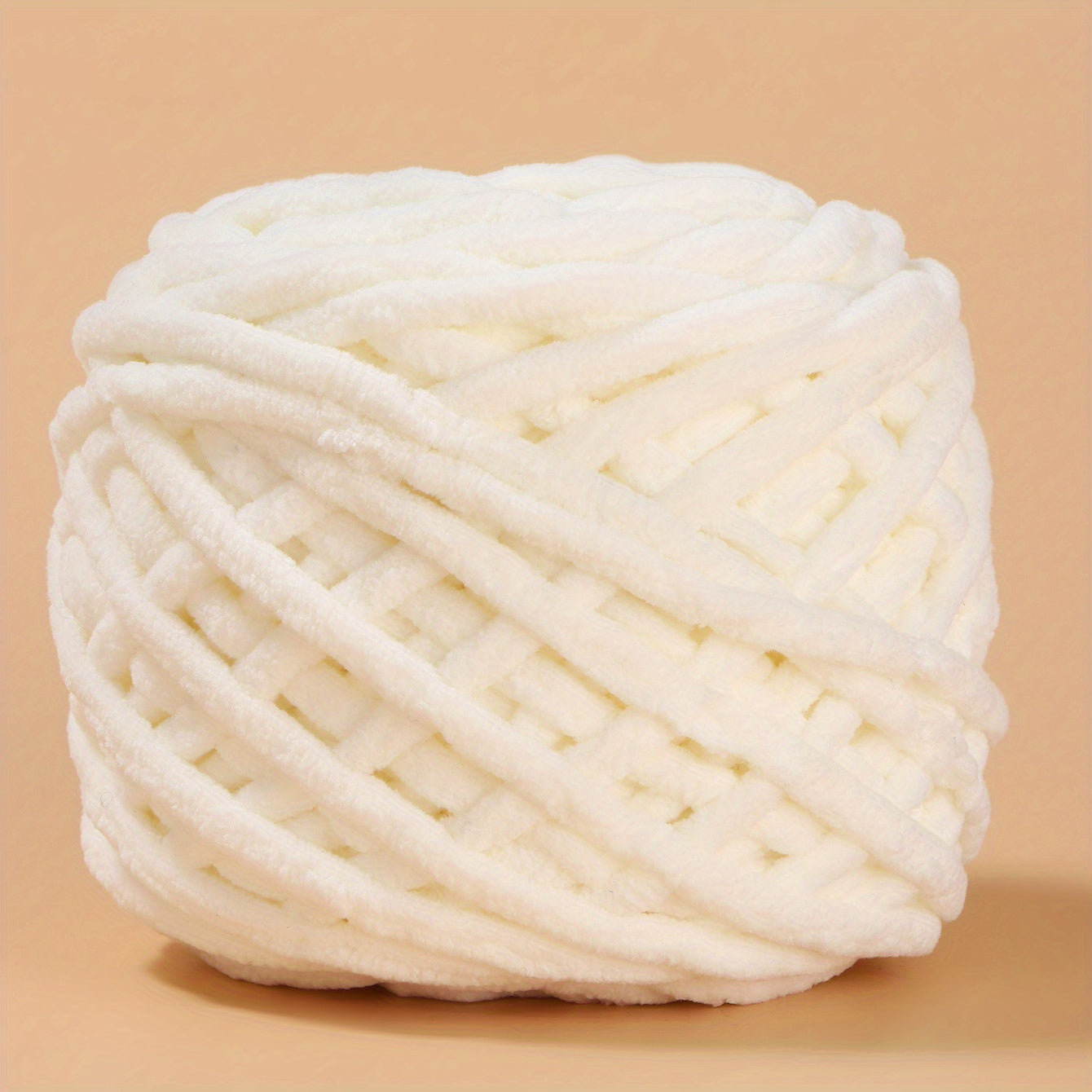Chunky Chenille Yarn for Knitting And Crocheting Hat Scarf Cushion 95g