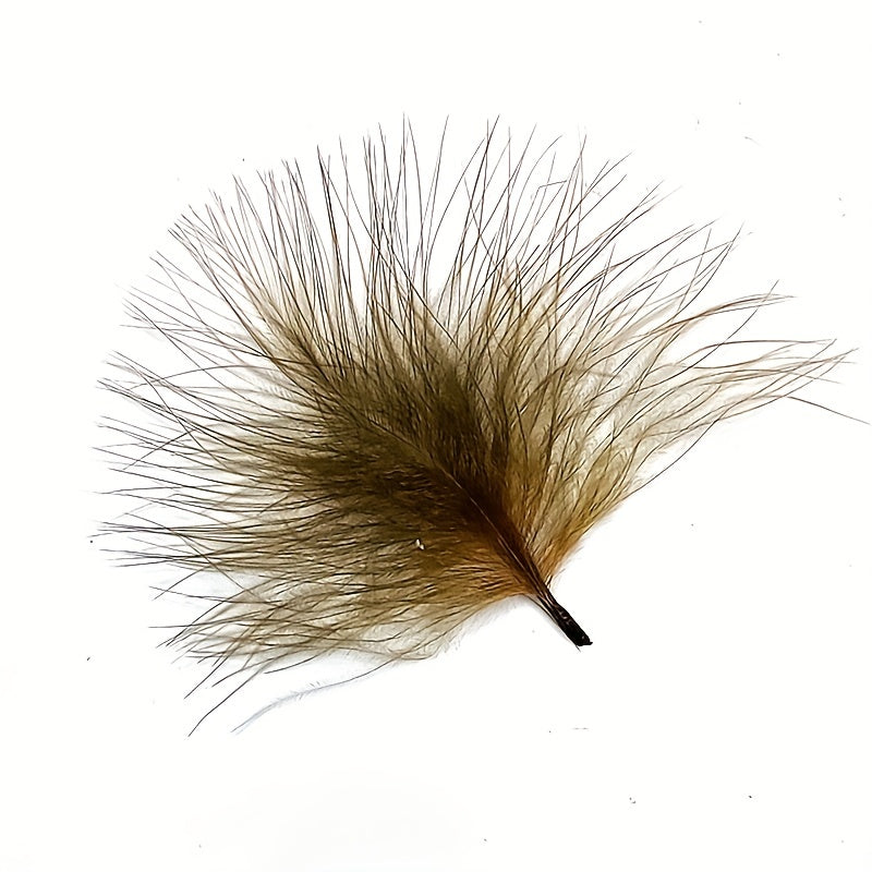 50pcs Colorful Feathers For Flies Bait Hook Fly Tying Material